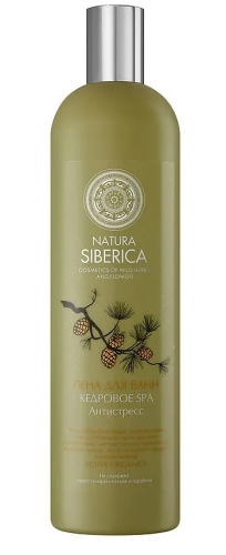 NATURA SIBERICA пена д/ванн кедровое спа 600мл 0785